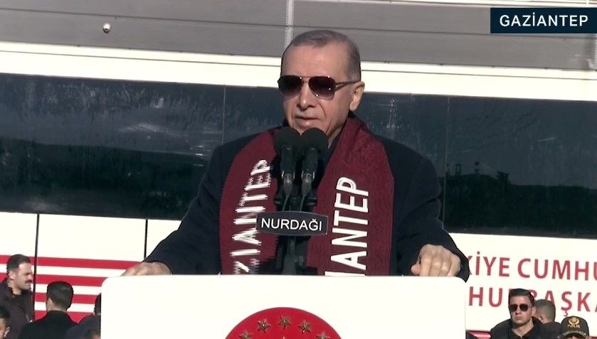 Cumhurbaşkanı Erdoğan açıklama yapıyor