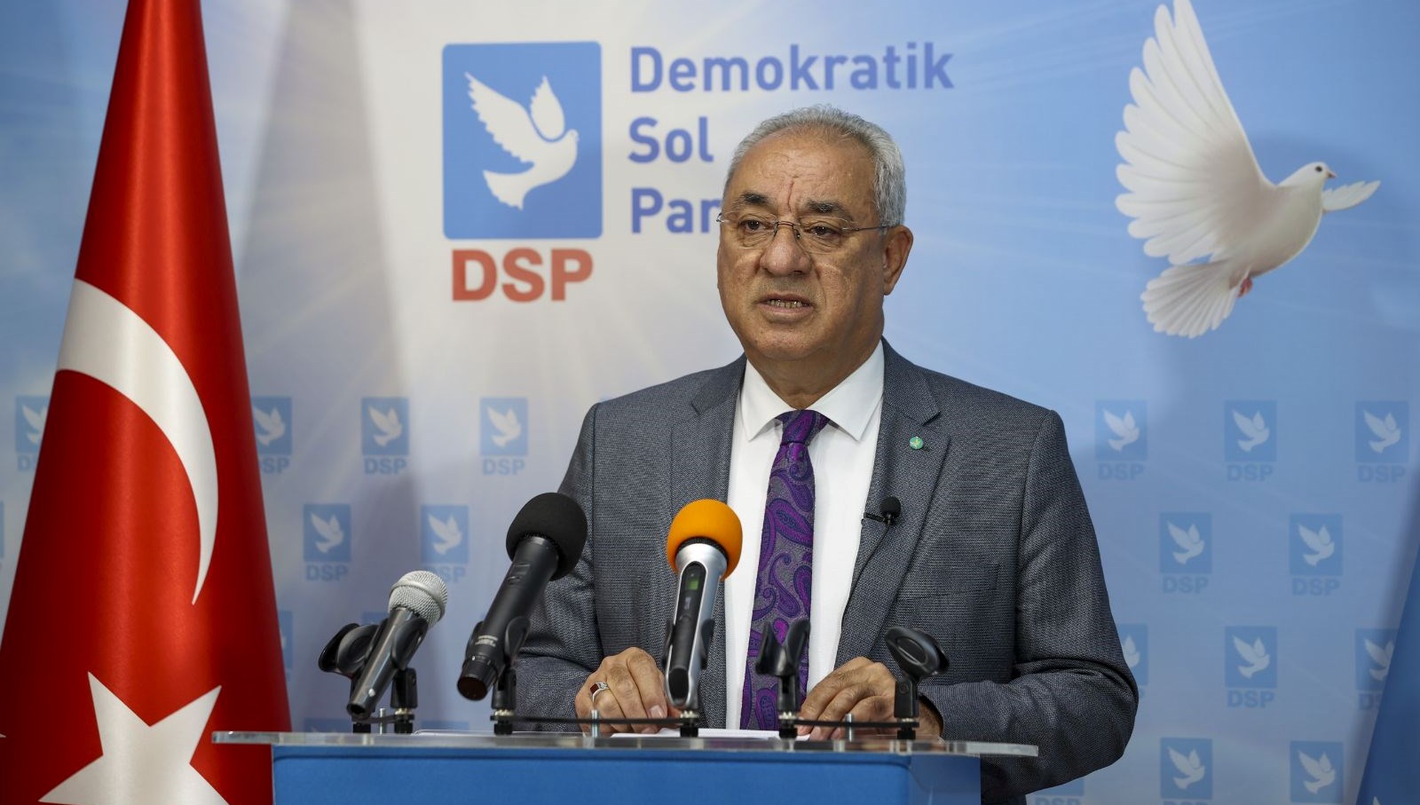 DSP Genel Lideri Aksakal’dan seçim açıklaması