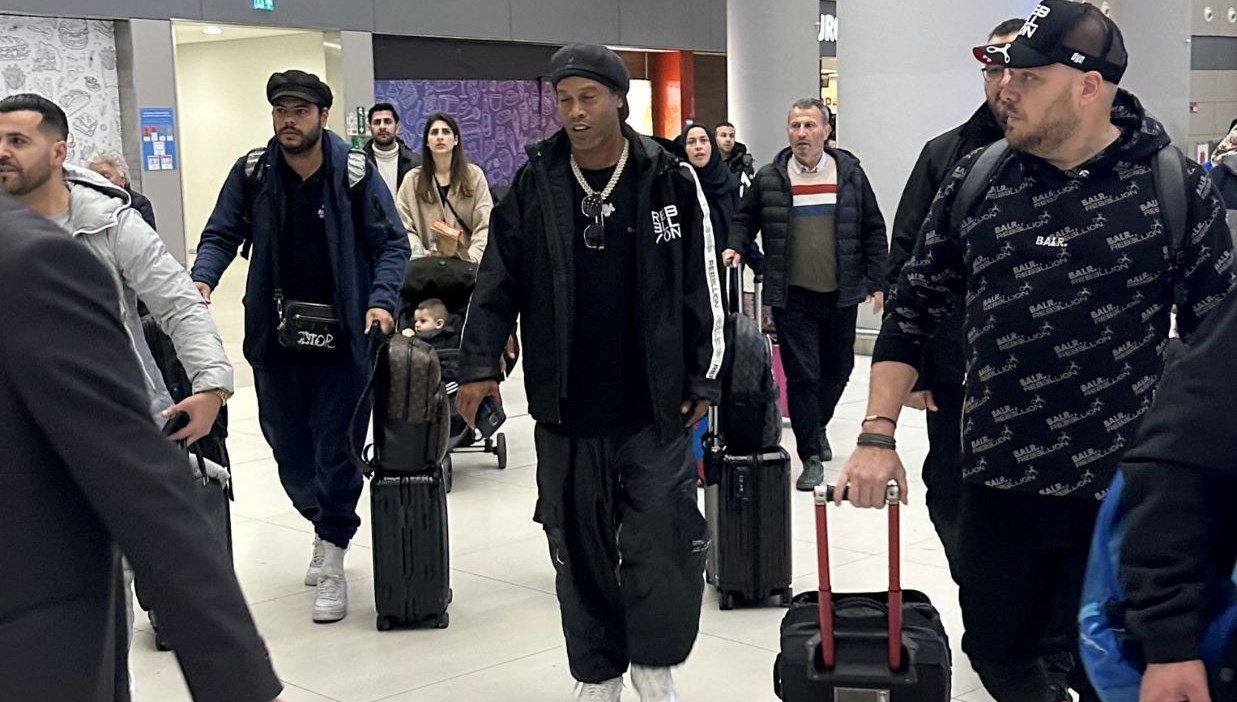 Efsane futbolcu Ronaldinho İstanbul’da