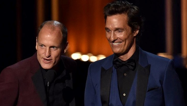 ‘True Detective’ oyuncuları Matthew McConaughey ve Woody Harrelson bir ortaya geliyor