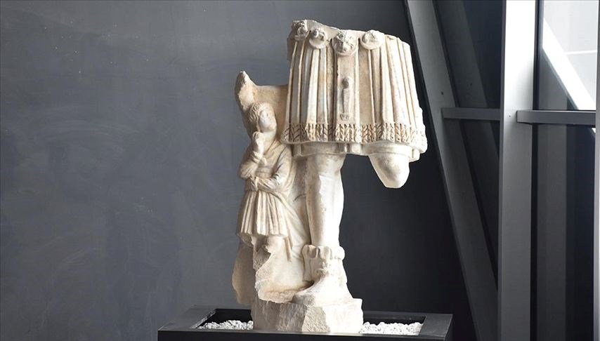 Anadolu’dan kaçırılan Kibele heykeli sergilendiği Afyonkarahisar Müzesi’ne paha kattı