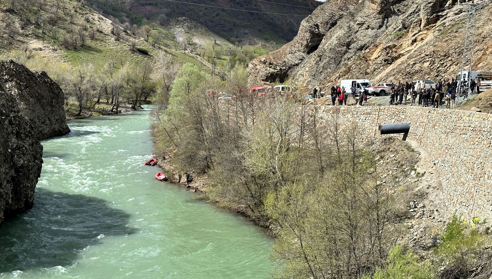 Munzur Çayı’na uçan araba 11. günde bulundu