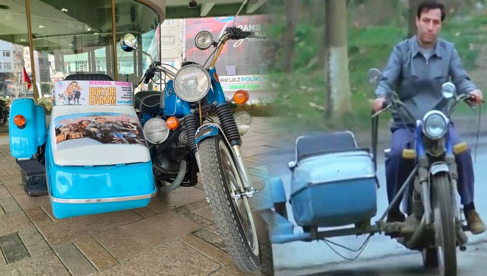 Yeşilçam anısı motosiklet depremzedeler için satışa çıkarıldı