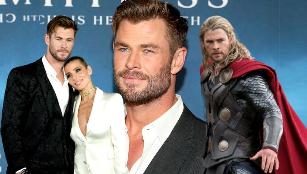 Chris Hemsworth: Eşim olmasaydı hiçbirini başaramazdım