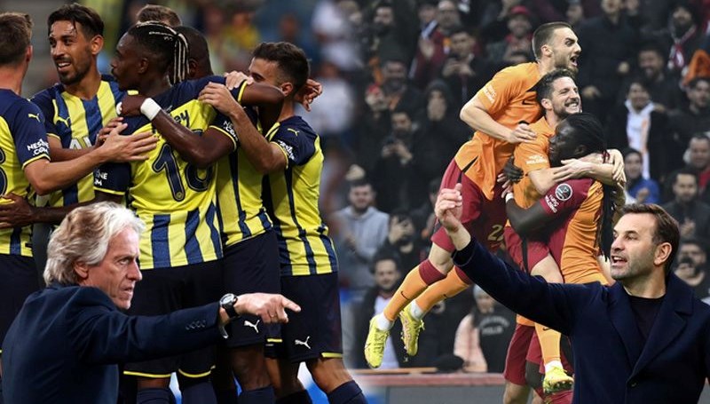Muhteşem Lig’de Galatasaray-Fenerbahçe derbisi: Son 10 maçta beraberlikler ön planda