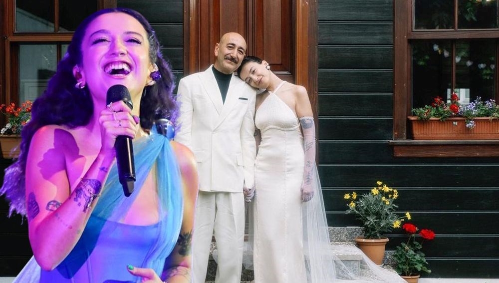 Müzikçi Melike Şahin evlendi
