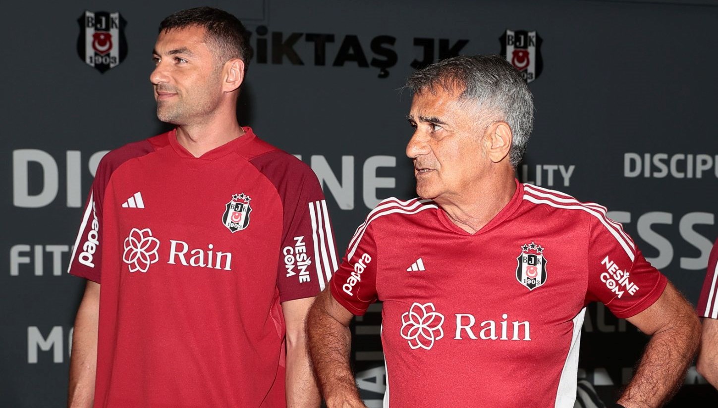 Burak Yılmaz’ın antrenörlük mesleği başladı: Şenol Güneş ile Beşiktaş’ta tekrar buluştular