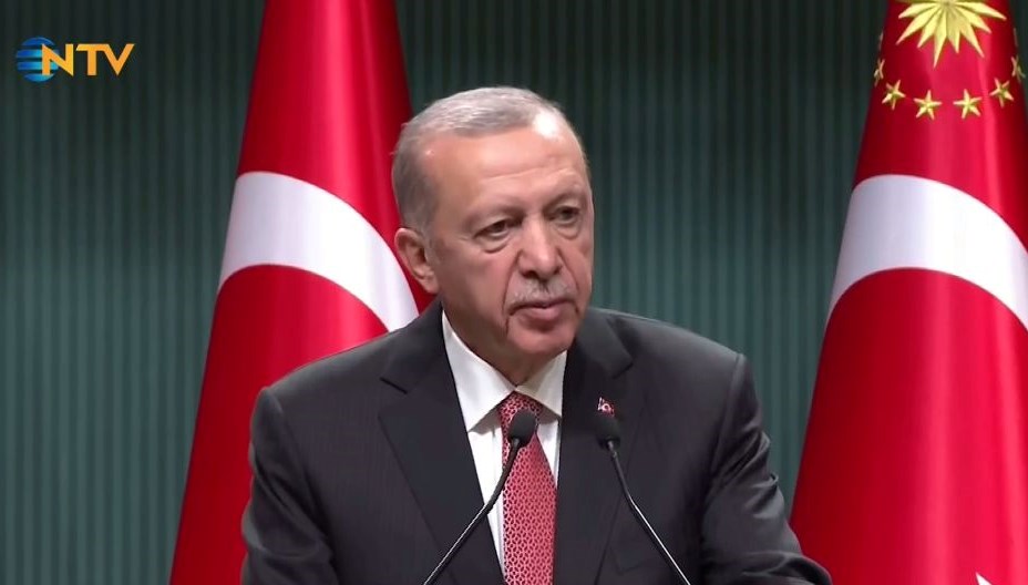 Cumhurbaşkanı Erdoğan Kabine toplantısı sonrası açıklama yapıyor