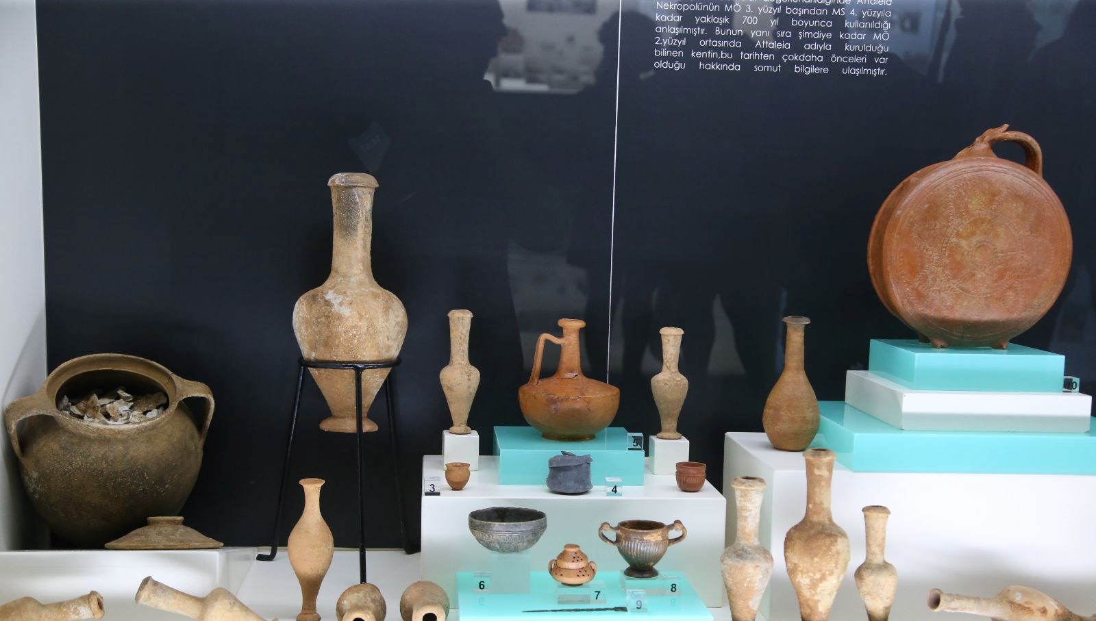 Antalya Doğu Garajı’ndaki nekropol alanı müze olarak hizmete açıldı