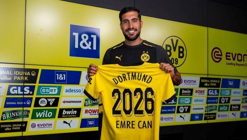 Borussia Dortmund, Emre Can ile mukavele yenilediğini duyurdu