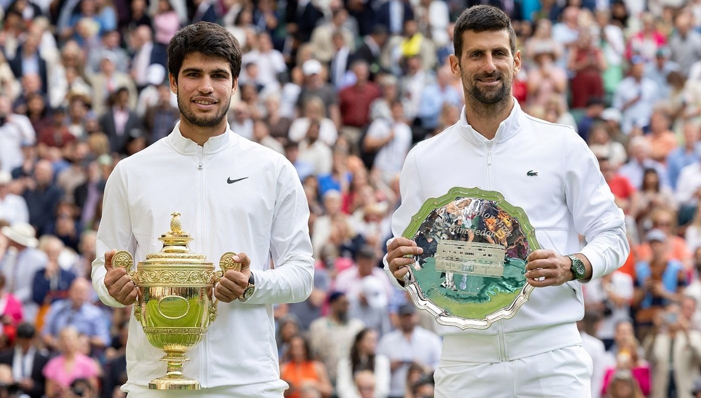 Djokovic’ten Wimbledon şampiyonu Alcaraz’a övgü: “Dünyanın en güzeli olduğunu kanıtladı”