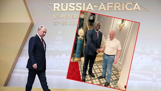 Wagner önderi Prigojin, Putin’in katıldığı zirvede ortaya çıktı